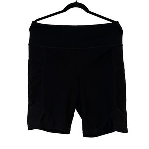 Reebok Biker Shorts XL Black Stretch